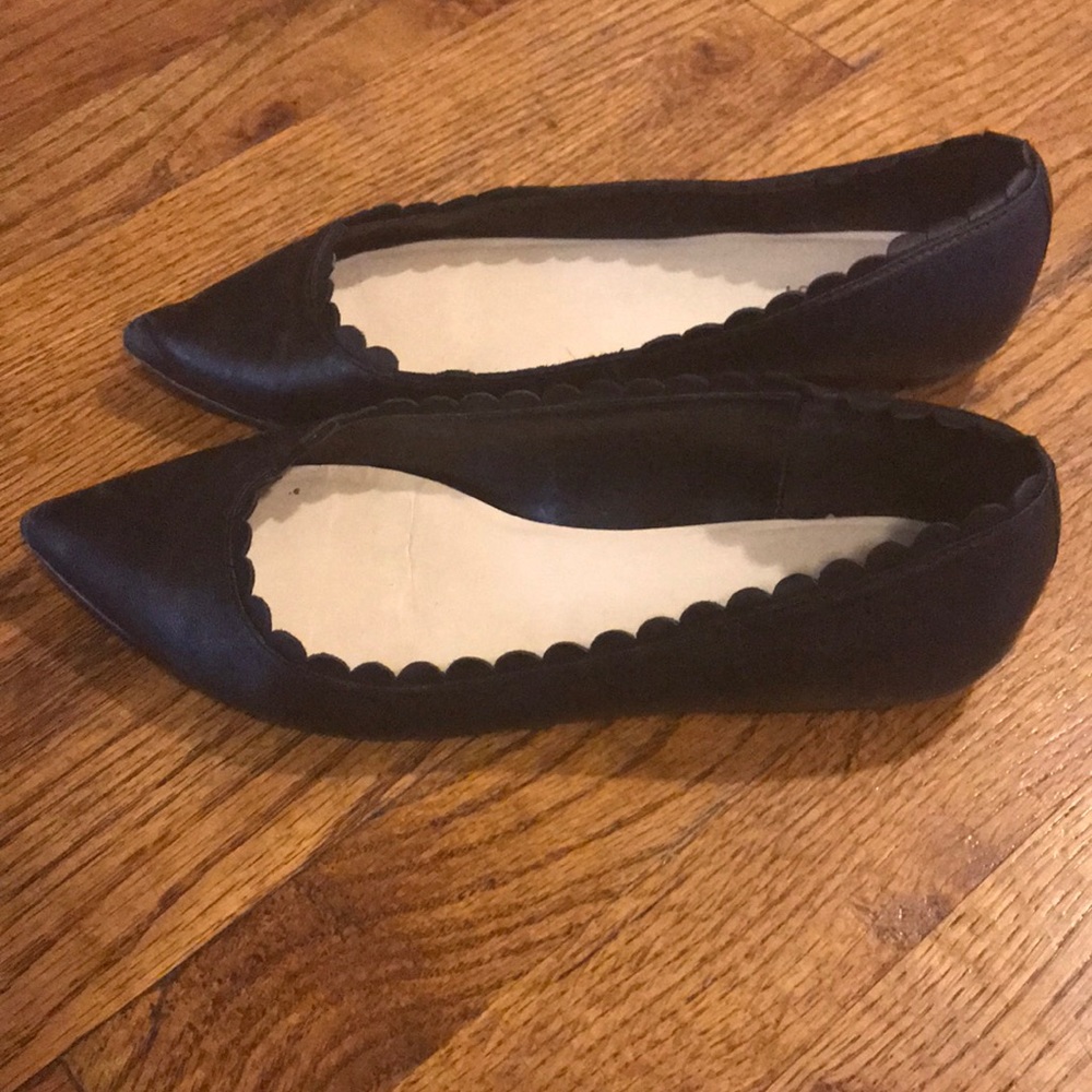 Nine West black flats